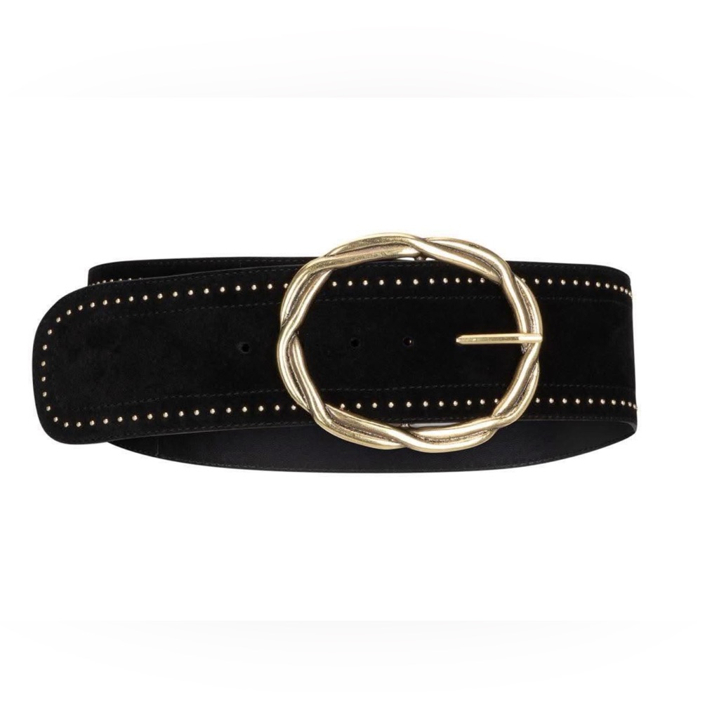 Spell Cabana Studded Suede Belt (M)